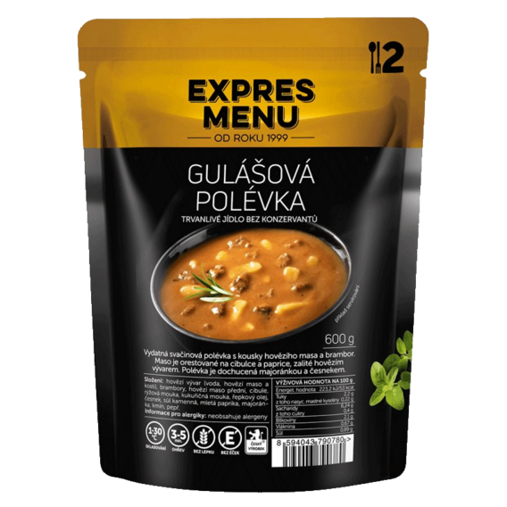 Expres menu Gulášová polévka - 600 g