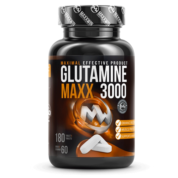 MaxxWin Glutamine MAXX 3000 - 180 tablet