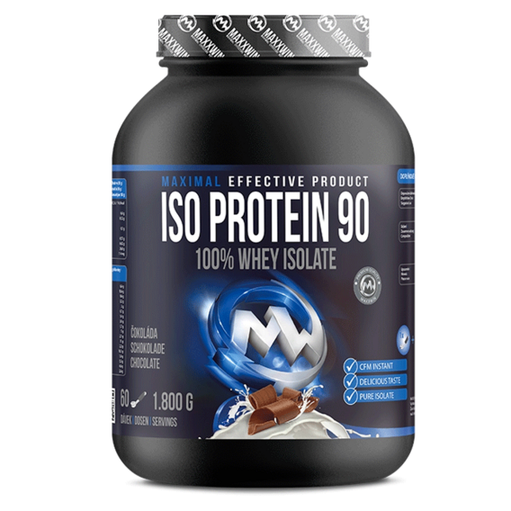 MaxxWin ISO Protein 90 1800 g - vanilka