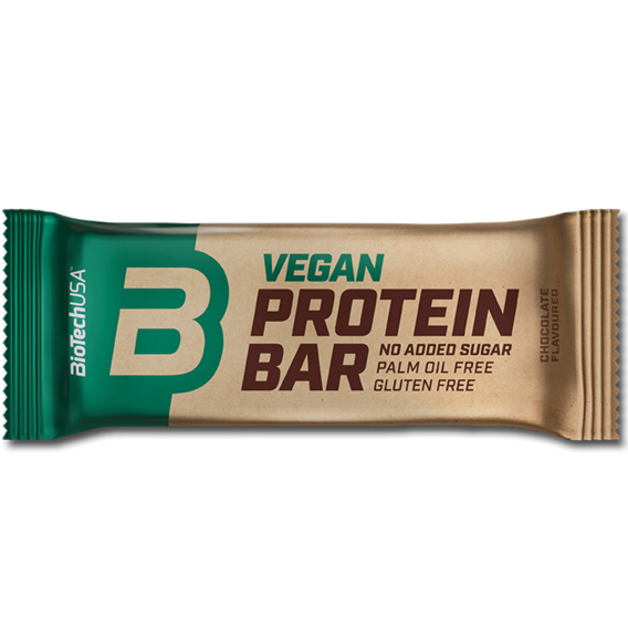 BiotechUSA Vegan Protein Bar 50 g - čokoláda