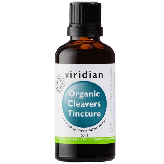 Viridian Cleavers Tincture Organic - 50ml