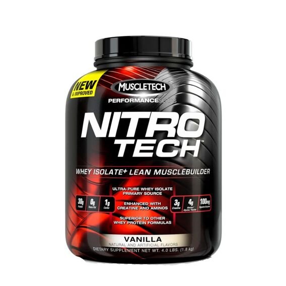 MuscleTech Nitrotech 4540 g - čokoláda