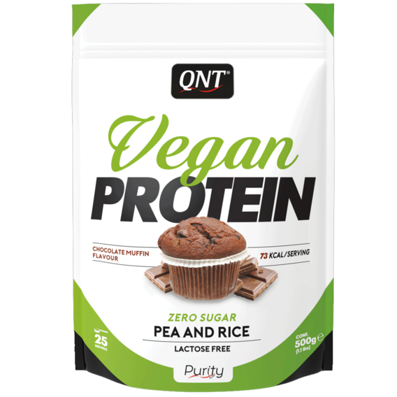 QNT Vegan Protein 500 g - lesní plody