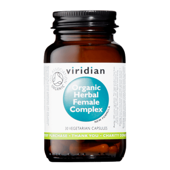 Viridian Herbal Female Complex Organic - 30 kapslí