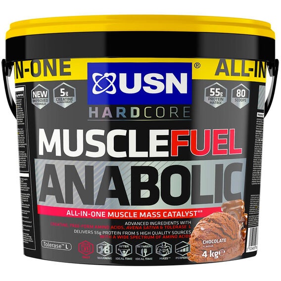 USN Muscle Fuel Anabolic 4000 g - čokoláda