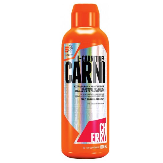 Extrifit Carni Liquid 120000mg 1000ml - jahoda