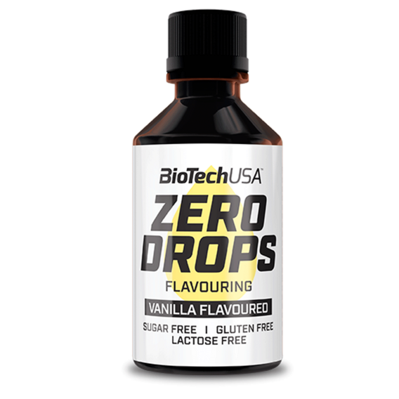 BiotechUSA Zero Drops 50ml - vanilka