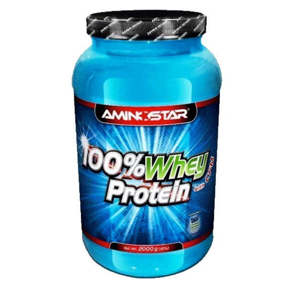 Aminostar 100% Whey Protein CFM 2000 g - čokoláda