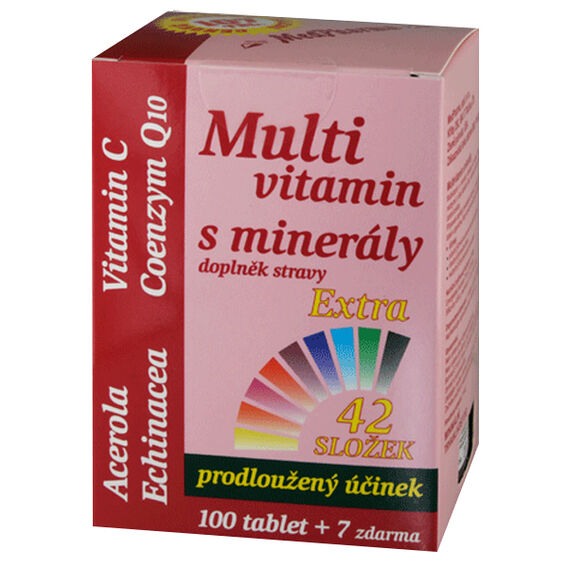 MedPharma Multivitamin s minerály - 107 tablet