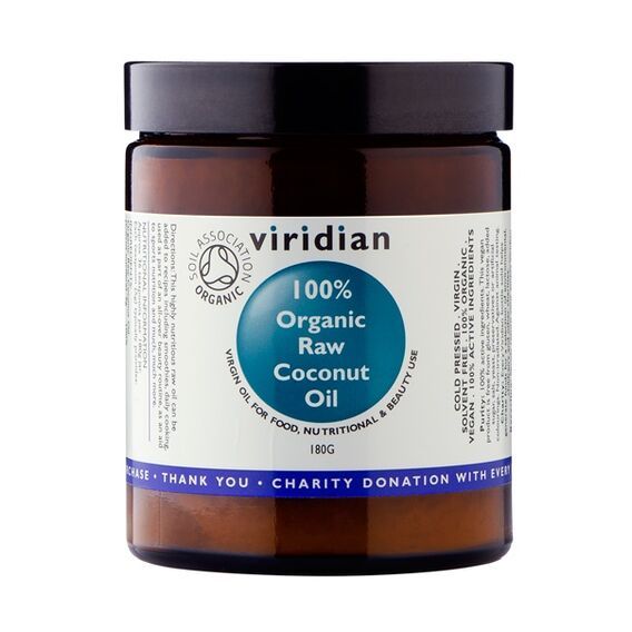 Viridan 100% Organický kokosový olej 500 g - bez příchutě