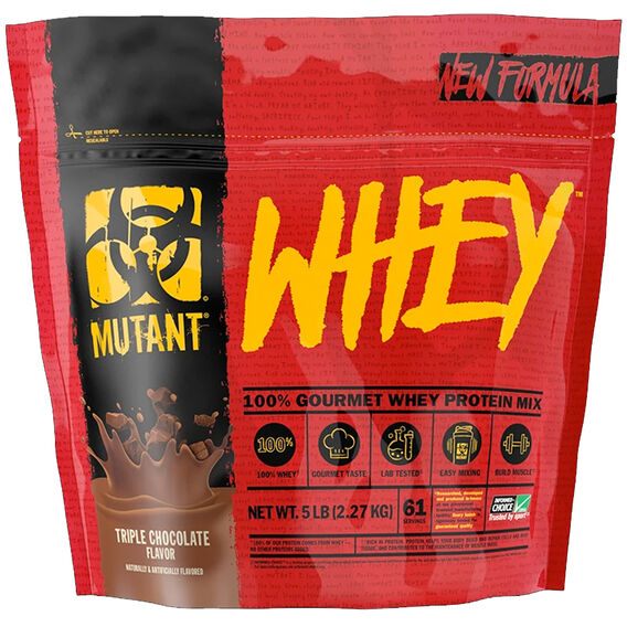 Mutant Whey 2270 g - trojitá čokoláda