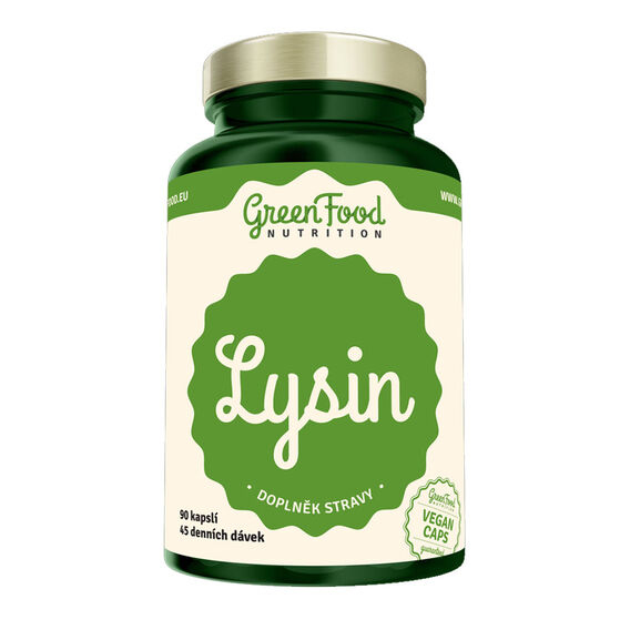 GreenFood Lysin - 120 kapslí