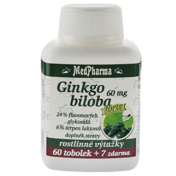 MedPharma Ginkgo biloba 60 mg - 67 tablet
