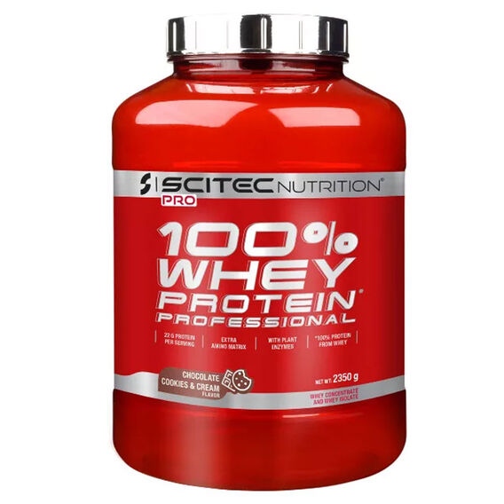 Scitec 100% Whey Protein Professional 5000 g - bílá čokoláda