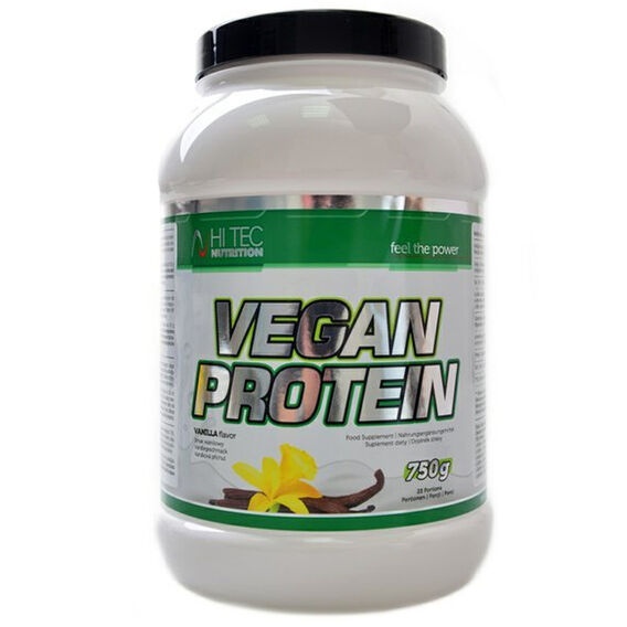 HiTec Vegan protein 750 g - vanilka