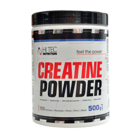 HiTec Creatine Powder 500 g - bez příchutě