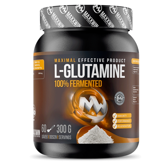MaxxWin L-Glutamine 100% fermented 300 g - malina