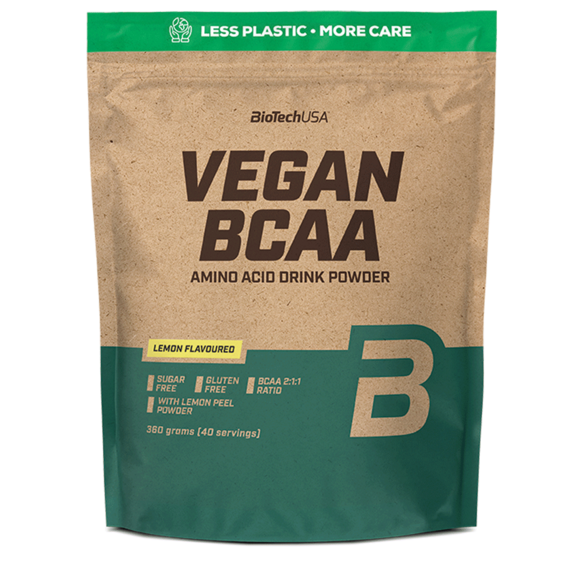 BiotechUSA Vegan BCAA 360 g - broskvový čaj