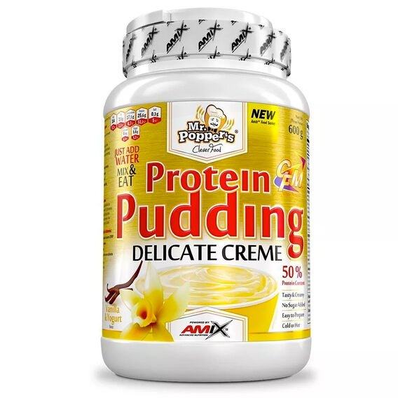 Amix Protein Pudding Creme 600 g - vanilka