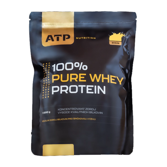 ATP 100% Pure Whey Protein 1000 g - banán