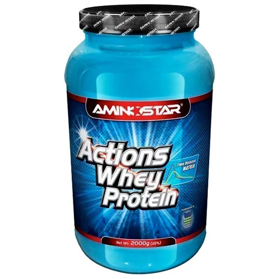 Aminostar Whey Protein Actions 65 2000 g - čokoláda