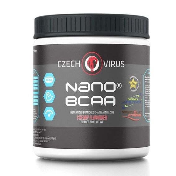Czech Virus Nano BCAA 500 g - třešeň