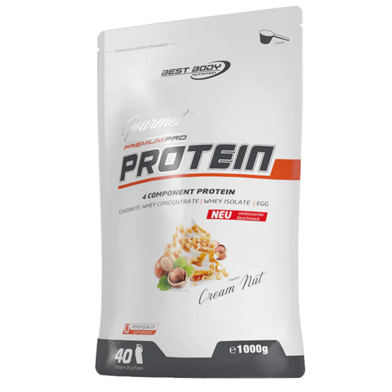 Best Body Gourmet premium pro protein 500 g - meruňko-broskvový jogurt