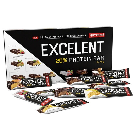 Nutrend Excelent Protein Bar 85 g - čokoláda