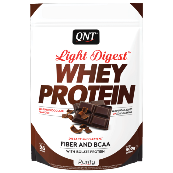 QNT Light Digest Whey Protein 500 g - creme brulee