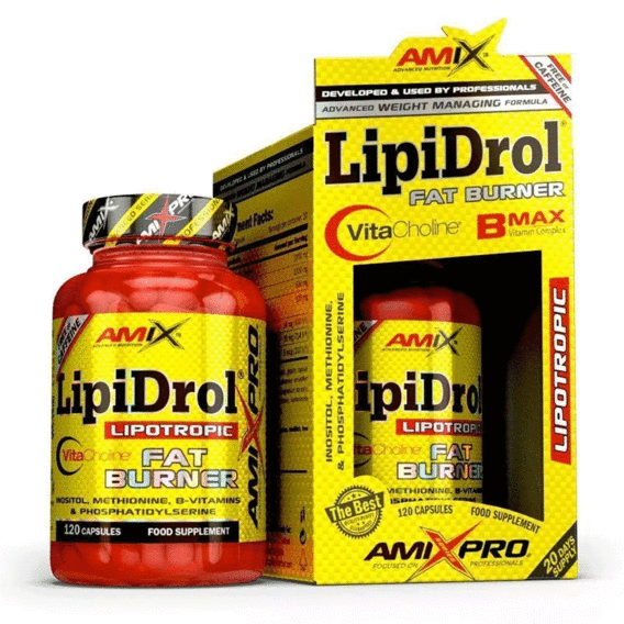 Amix LipiDrol Fat Burner - 300 kapslí