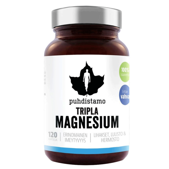 Puhdistamo Triple Magnesium - 120 kapslí