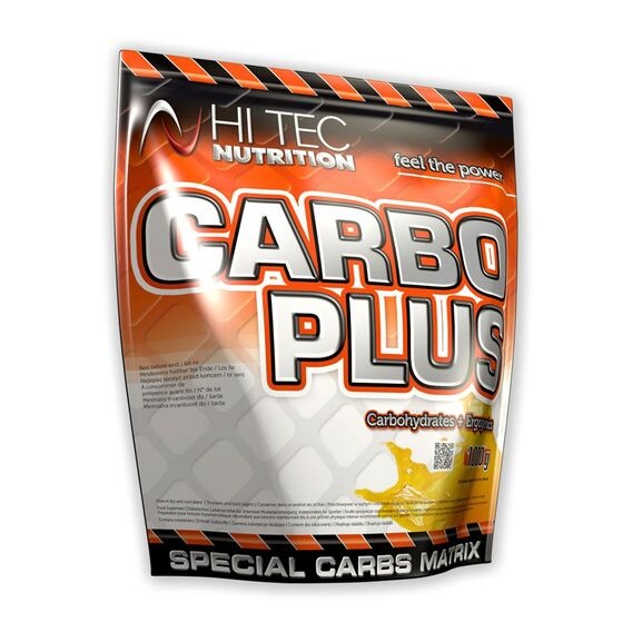 HiTec Carbo Plus 1000 g - pomeranč