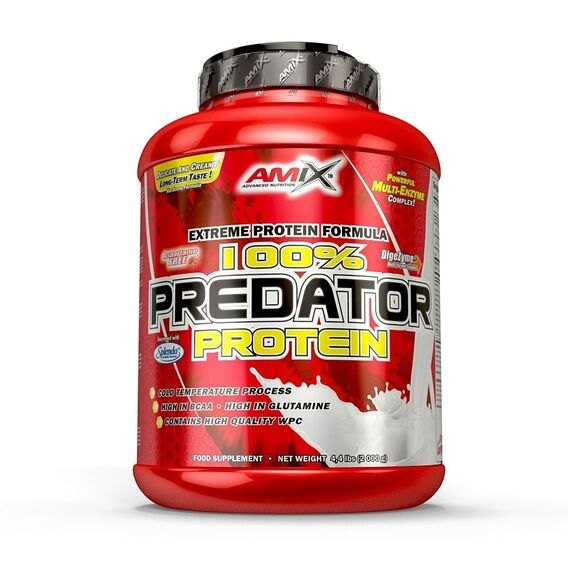 Amix 100% Predator Protein 1000 g - jahoda