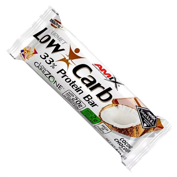 Amix Low-Carb 33% Protein Bar 60 g - ananas