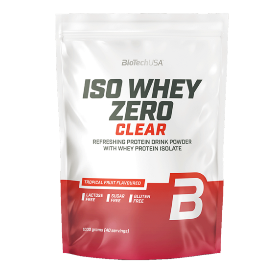 BiotechUSA Iso Whey Zero Clear 1000 g - lesní plody