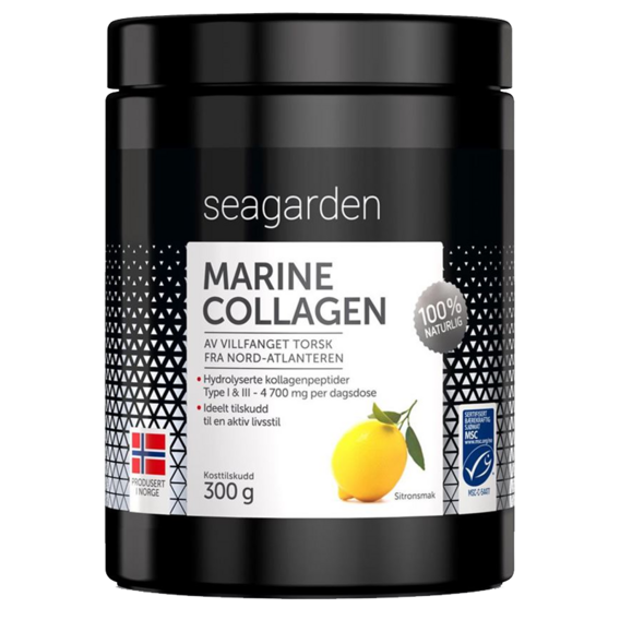 Seagarden Marine Collagen 300 g - citron