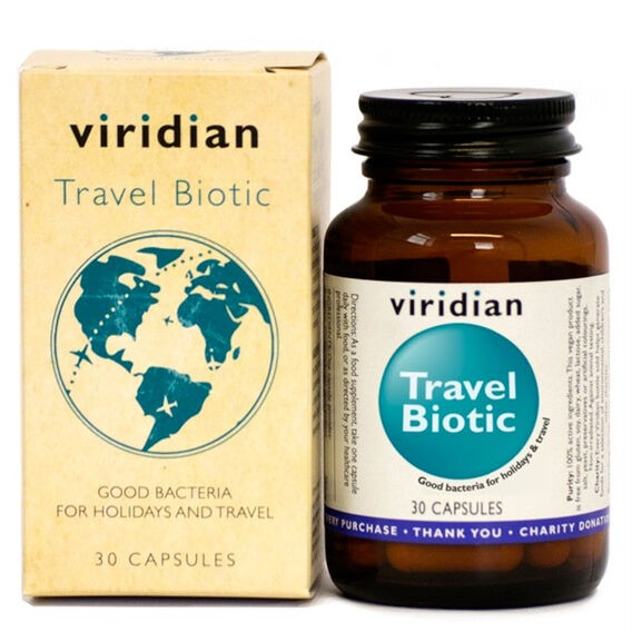 Viridian Travel Biotic - 30 kapslí