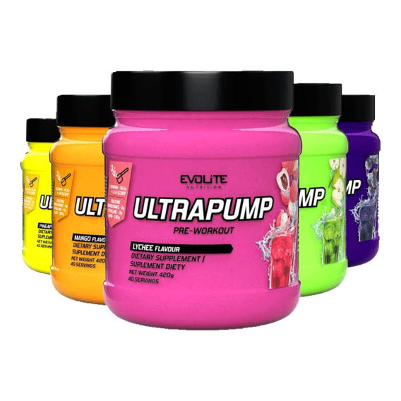 Evolite Ultra Pump 420 g - červený punč