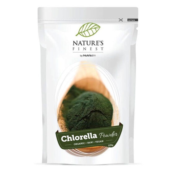 Nature's Finest Chlorella Powder 125 g - bez příchutě
