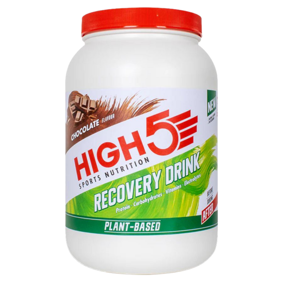 HIGH5 Recovery Drink Plant Based 450 g - čokoláda