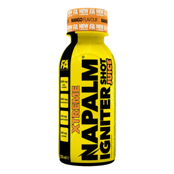 FA XTREME Napalm Igniter shot JUICED 120 ml - mango
