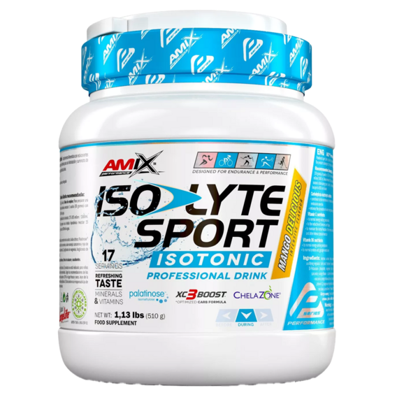 Amix Isolyte Sport Drink 500 g - citron