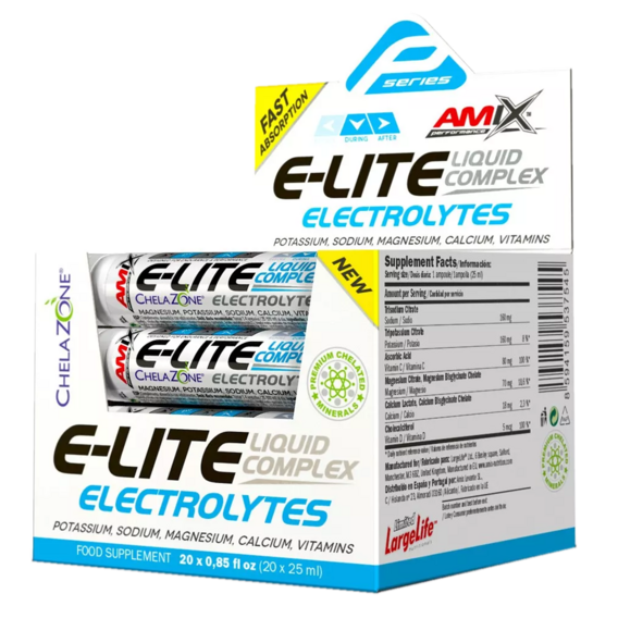 Amix E-Lite Electrolytes 25ml - černý rybíz