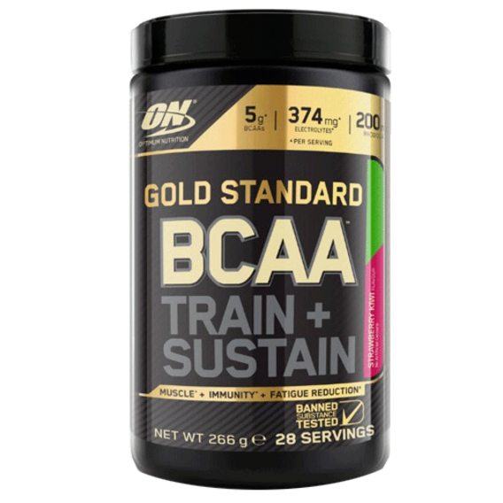 Optimum BCAA Train + Sustain 266 g - cola