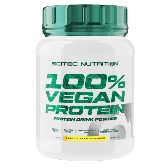 Scitec 100% Vegan Protein 33 g - lískový oříšek