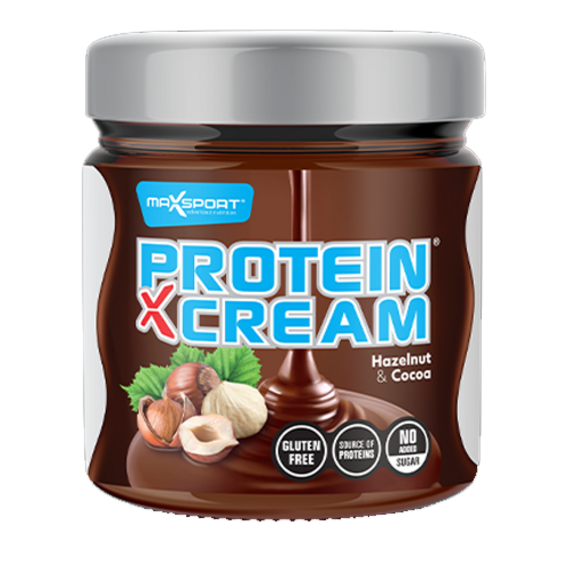 Maxsport Protein X-Cream 200 g - lískový oříšek