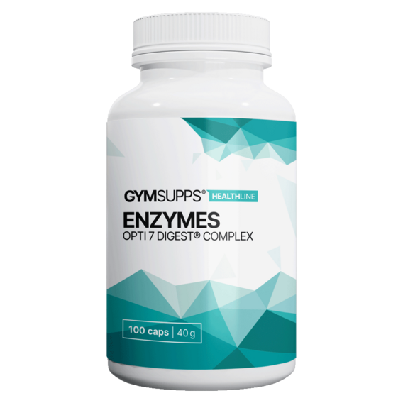 GymSupps Enzymes Opti7 Digest® Complex - 100 kapslí