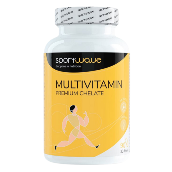 Sport Wave Multivitamin Premium chelate - 90 kapslí