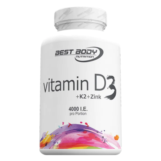 Best Body Vitamin D3 + K2 + zinc - 80 tablet