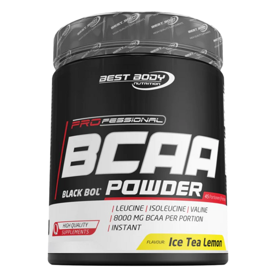 Best Body Professional BCAA powder 450 g - ledový citronový čaj